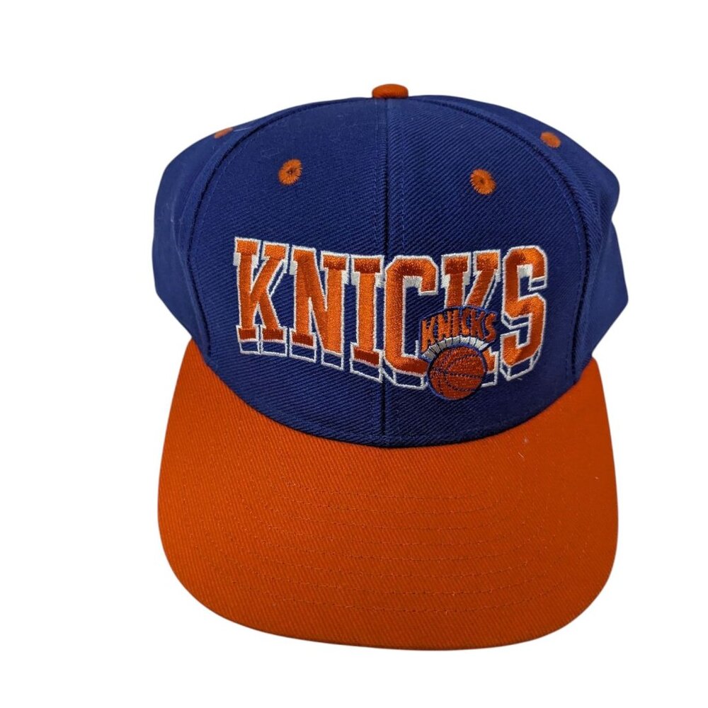 Vintage Hardwood Classics Adidas New York Knicks Baseball Cap Hat Snapback